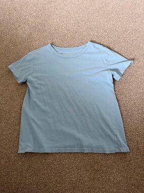 Nili Lotan Light Blue Short Sleeve Tee